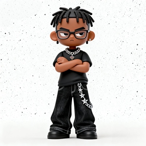 Đồ chơi mô hình nhân vật hoạt hình mini phong cách đường phố thời thượng ODM/OEM, tùy chỉnh, thân thiện với môi trường, chất liệu PVC/nhựa, tỷ lệ <span class=keywords><strong>1</strong></span>:16, thiết kế cá nhân hóa - Product Image 2