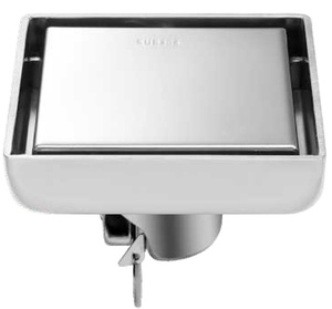 Hiện đại mới khách sạn sử dụng phòng tắm giấu SUS304 thép không gỉ vuông vòi hoa sen Grate chống mùi sàn cống gạch chèn vô hình - Product Image 2