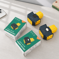 Prises multiples à plusieurs trous de construction européenne standard, couramment utilisées sur les chantiers, avec prises universelles en cuivre pur haute puissance.