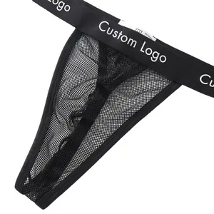 Jock Strap Oem Thongs dos homens para homens Roupa Interior Sexy Jeans Lingeries Roupa Interior Sexo