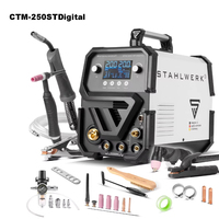 Máquina de Soldar Multifunción 5 en 1 TIG MIG MMA con Cortador de Plasma 230V, Autorización Oficial, para Stahl Werk CTM250STDigital