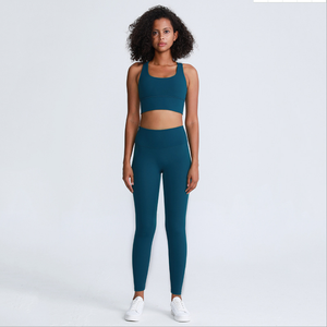 20 colores disponibles de alta calidad otoño entrenamiento conjuntos mujeres Fitness <span class=keywords><strong>ropa</strong></span> de Yoga <span class=keywords><strong>ropa</strong></span> - Product Image 3