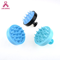 Brosse à cheveux super ionique TPE+ABS compacte, brosse de massage du cuir chevelu pour la croissance des cheveux, brosse de douche exfoliante