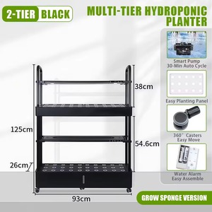 Système modulaire d'équipement d'agriculture hydroponique verticale pour les ménages et les petites entreprises avec pompe LX-210, pour culture hydroponique intérieure - Product Image 3