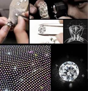 38cm Universal coche SUV transpirable antideslizante Bling diamantes de imitación volante cubierta <span class=keywords><strong>para</strong></span> <span class=keywords><strong>mujer</strong></span> chica con cristal diamante brillante - Product Image 5