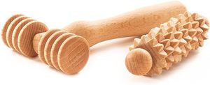 Artigianato in legno rullo a mano-gamba massaggiatore per lo Stress del corpo massaggiatore per il Fitness - Product Image 4