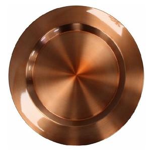 Assiette décorative pour fête de mariage Vaisselle pour événement de mariage Assiette arrondie pour service de nourriture Assiette chargeur design - Product Image 2