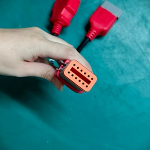 Xtruck 12 Pin Truck ABS Diagnostic Cable for Knorr Trailer ABS System Diagnostic <b>Scanner</b> Heavy Duty Trailer - Product Image 2