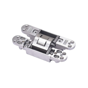 Cerniere a perno nascoste AKADA OEM moderne in lega di zinco nero opaco, resistenti, regolabili in 3D, 40 kg, con chiusura ammortizzata, economiche - Product Image 5