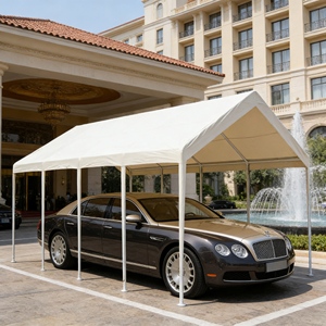 Abri de voiture de qualité commerciale avec de grandes portes <span class=keywords><strong>pour</strong></span> un accès facile aux <span class=keywords><strong>camping</strong></span>-cars ou aux véhicules tout-terrain au <span class=keywords><strong>camping</strong></span> - Product Image 2