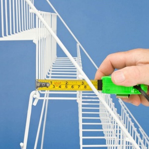 Présentoir <span class=keywords><strong>de</strong></span> <span class=keywords><strong>Comptoir</strong></span> Blanc à 6 Niveaux en Métal pour Magazines et Bandes Dessinées – Idéal pour Librairies - Product Image 2
