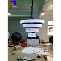 Affichage LED flexible intérieur personnalisé pour les centres commerciaux avec fonction d'animation et graphique SDK intégré