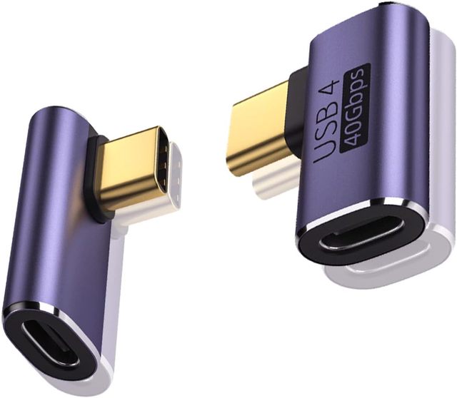 Factory OEM USB4.0 Type-C Adapter PD100W Fast Charging 40Gbps 8K120Hz DC Output Short Circuit Protection PC Fireproof Material