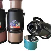 Bouteille isotherme Silu grande capacité 3,2 L - Usage domestique quotidien nigérian - Conservation de la chaleur sur longue durée - Coque durable anti-corrosion