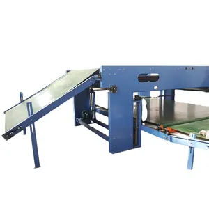 Absorbent cotton wool roll making machine with high production capacity