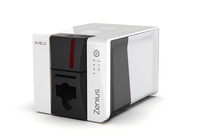 Imprimante de cartes d'identité en PVC Evolis Zenius 2, couleur recto, sublimation thermique, USB, 300 dpi, garantie 3 ans, pour entreprises et étudiants