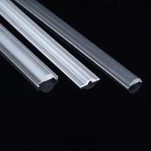 Ống Kính Tuyến Tính Acrylic PMMA Quang Học Sương Mù W20mm * H8.3mm