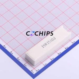 Resistencia de Orificio Pasante CR-M15W150ohmJ, Componente de Orificio Pasante (THT), Cemento, 150 Ohm, 5%, 1kV - Product Image 1