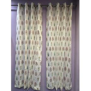 Rideaux en tissu de coton pur South Murgan, doux, respirants, en coton naturel, pour salon, chambre et décoration intérieure - Product Image 3