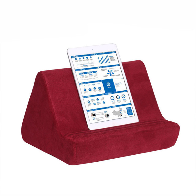 Hands Free Multi-Angle Soft Lazy Pad Phone Holder Sofa Bed Tablet PC Pillow Stand for iPad Kindle