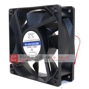 Ruifeng RF48S12038M 120x120x25mm 48V DC Fan Two Ball Bearing <b>Computer</b> <b>Case</b> Cooling - Product Image 4