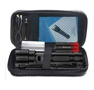 Custom Emergency Camping Hiking <b>Waterproof</b> Durable Shockproof Carrying Case Egg <b>Foam</b> for Flashlights High Lumens Rechargeable - Product Image 1