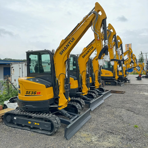 Shantui SE36 3.6 Ton Mini Crawler Excavator Multifunctional Hydraulic Digger for <b>Construction</b> Agriculture Landscaping - Product Image 5