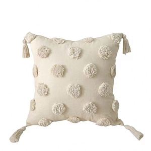 Cojín Decorativo Acolchado Cuadrado de 30 cm, Estilo Marroquí, para Sofá, Hogar, Habitación Modelo, Hotel, Decoración de Cama - Product Image 4