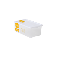 Boîte de rangement Belli E Forti Spring Xs blanche en PP, design minimaliste, facile à nettoyer, 320x190x120mm, tiroir, fabriqué en Italie
