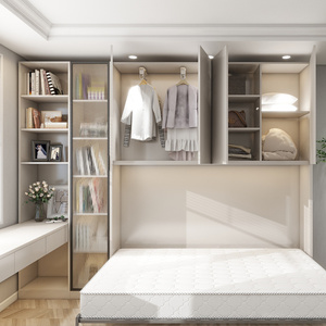 2025 nuovo moderno di tendenza interno muro di metallo <span class=keywords><strong>Murphy</strong></span> letto all'ingrosso <span class=keywords><strong>100</strong></span>% dalla cina - Product Image 4