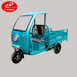 Tricycle à 3 roues d'occasion pour adultes avec moteur à batterie au plomb-acide 48V - Product Image 5