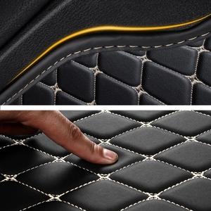 5D Leder maßge schneiderte Luxus-Auto Fußmatten für Kia/Toyota/<span class=keywords><strong>Honda</strong></span>/BMW <span class=keywords><strong>Anti</strong></span>-Rutsch-Schutz Auto Fußmatten - Product Image 6