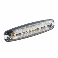 12V-24V Wasserdichtes Aluminium-LED-Blitzwarnlicht ECE R65 XA1 XA2 Zertifizierte Notfall-Warnleuchte