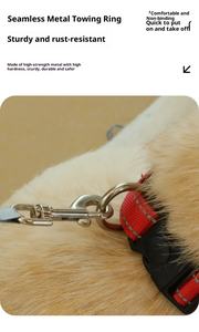 Groothandel Eenvoudige Verstelbare Nylon Hondentuig Zachte Moderne Stijl Blank Custom Logo - Moderne Effen Patroon Hond Accessoires - Product Image 4