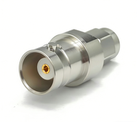 Connecteur de calibration RF BNC/SMA-KJG1 50 Ohm à contacts mâles et femelles plaqués or, DC-18GHz, faible VSWR