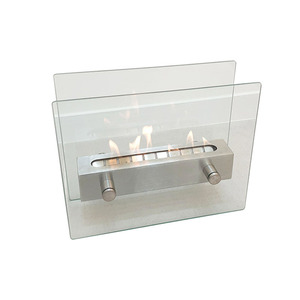 Chimenea Portátil Rectangular <span class=keywords><strong>de</strong></span> Vidrio para Colgar, Ambiente Festivo, Estufa Pequeña <span class=keywords><strong>de</strong></span> Acero para Alcohol, Brasero <span class=keywords><strong>de</strong></span> <span class=keywords><strong>Etanol</strong></span> para Patio Exterior - Product Image 5