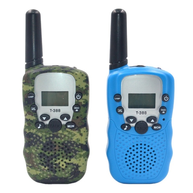 SUNJET 2021 Radio Toys Walkie-talkie 3 Km Long Range 22 Channel Two Way Radio Mini Walkie Talkie for Kids