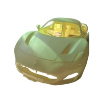 Kit de carrosserie de voiture imprimé en 3D en plastique OEM, prototypage rapide en nylon PP ABS de grande taille