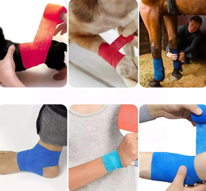 Benda Elastica Autoadesiva <span class=keywords><strong>da</strong></span> 2 Pollici, Nastro Coesivo Traspirante in Colori Misti per Polsi, Caviglie e Sport - Product Image 5