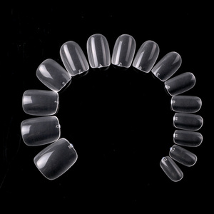 <span class=keywords><strong>Uñas</strong></span> de <span class=keywords><strong>Gel</strong></span> Suaves Cuadradas <span class=keywords><strong>Cortas</strong></span> de 14 Tamaños, Transparentes, de Cobertura Completa, Acrílicas, para Salones, Venta al Por Mayor de Fábrica TSZS - Product Image 3