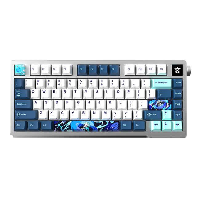Metaphyuni Metapanda PD75M Mechanical Keyboard Aluminium Alloy Three Mode RGB Gaming Keyboard