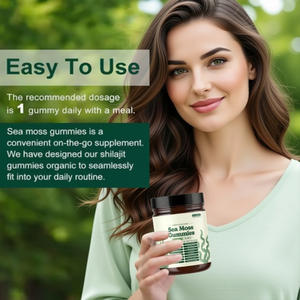 حلوى جيلاتينية لتعزيز المناعة لجميع المواسم، مستخلصات نباتية صالحة للأكل، مستخلصات الألوة فيرا والأعشاب، فيتامينات، مستخلصات الأعشاب البحرية وزيت الحبة السوداء - Product Image 5