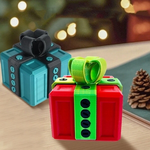 Vente en gros usine – Boîte cadeau moderne en plastique durable imprimée en 3D, créative, unique, fantaisie, pour farces, anniversaires, adultes, décoration intérieure - Product Image 4