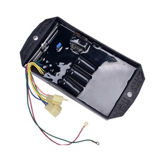 GTDK AVR15-1 ตัวควบคุมแรงดันไฟฟ้าอัตโนมัติ 3 หัว 8 สาย 15 กิโลวัตต์ แบบเฟสเดียว 220 โวลต์ บอร์ดควบคุมแรงดันไฟฟ้ากระแสสลับแบบมีแปรงถ่าน - Product Image 4