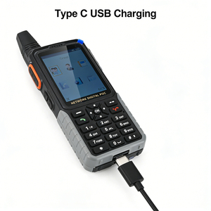 Teléfono Walkie Talkie Global de 5000 km ETMY ET-C28 con Pantalla a Color, Carga Tipo-C, <span class=keywords><strong>Radio</strong></span> POC 4G LTE y Doble SIM Móvil - Product Image 4