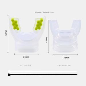 Sinodiving <strong>Silicone</strong> for Scuba Diving Regulator Mouthpiece Breathable Snorkel for Swim &amp; Dive Gear &amp; Accessories - Product Image 5