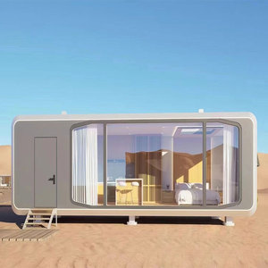 Conteneur extensible de panneau sandwich <span class=keywords><strong>en</strong></span> acier d'entrepôt d'Apple confortable créatif humaniste pour le kiosque extérieur d'hôtel de maison - Product Image 3