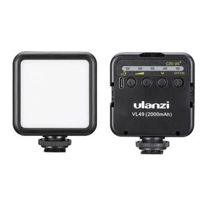 Ulanzi VL49 Mini luce Video LED 6W 5500K illuminazione fotografica 2000mAh batteria integrata slitta a freddo 1/4 S per telefono e alimentazione - Product Image 2