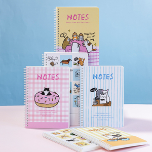 <span class=keywords><strong>Carnet</strong></span> à spirales A5 à couverture souple, motif d'animaux mignons, <span class=keywords><strong>carnet</strong></span> de notes, journal, fabrication de carnets personnalisés - Product Image 6