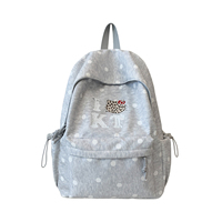 Mochila Útil con Compartimento para Almuerzo, Set de Lonchera Escolar, Mochila de Gran Capacidad para el Estudio Diario